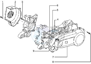 Zip 50 drawing Clutch cover-scrool cover