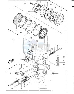 JS 440 A [JS440] (A6-A7) [JS440] drawing CARBURETOR   -- 82-83 JS440-A6_A7- -