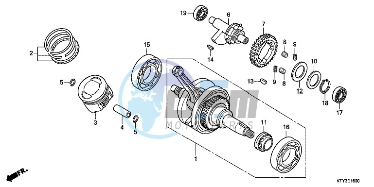 CRANKSHAFT/PISTON