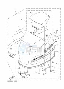 F100BETL drawing FAIRING-UPPER