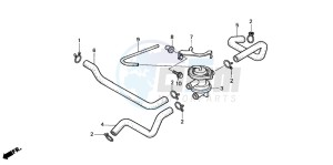 VT750CD3 drawing AIR SUCTION VALVE