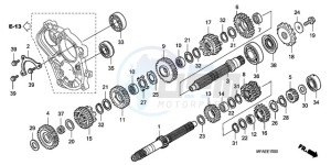 CBF1000A Europe Direct - (ED) drawing TRANSMISSION