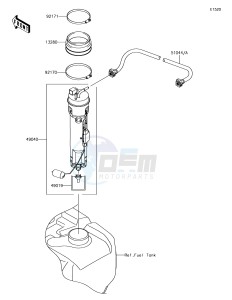 JET SKI STX-15F JT1500AHF EU drawing Fuel Pump