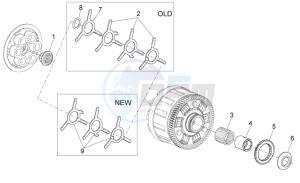 Tuono 1000 v4 R Std APRC drawing Clutch I