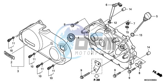 RIGHT CRANKCASE COVER