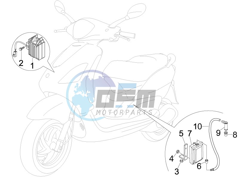 Voltage Regulators - Electronic Control Units (ecu) - H.T. Coil