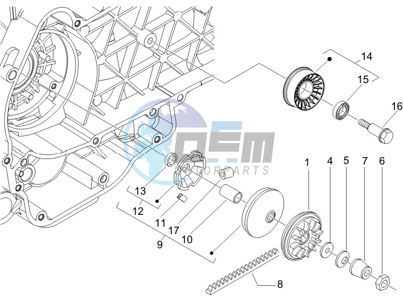 Driving pulley