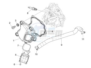 GTS 250 ie Super USA drawing Cylinder head cover