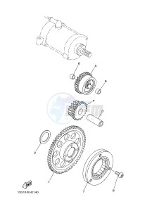 YFM700R YFM70RSBH RAPTOR 700R (2LSB) drawing STARTER