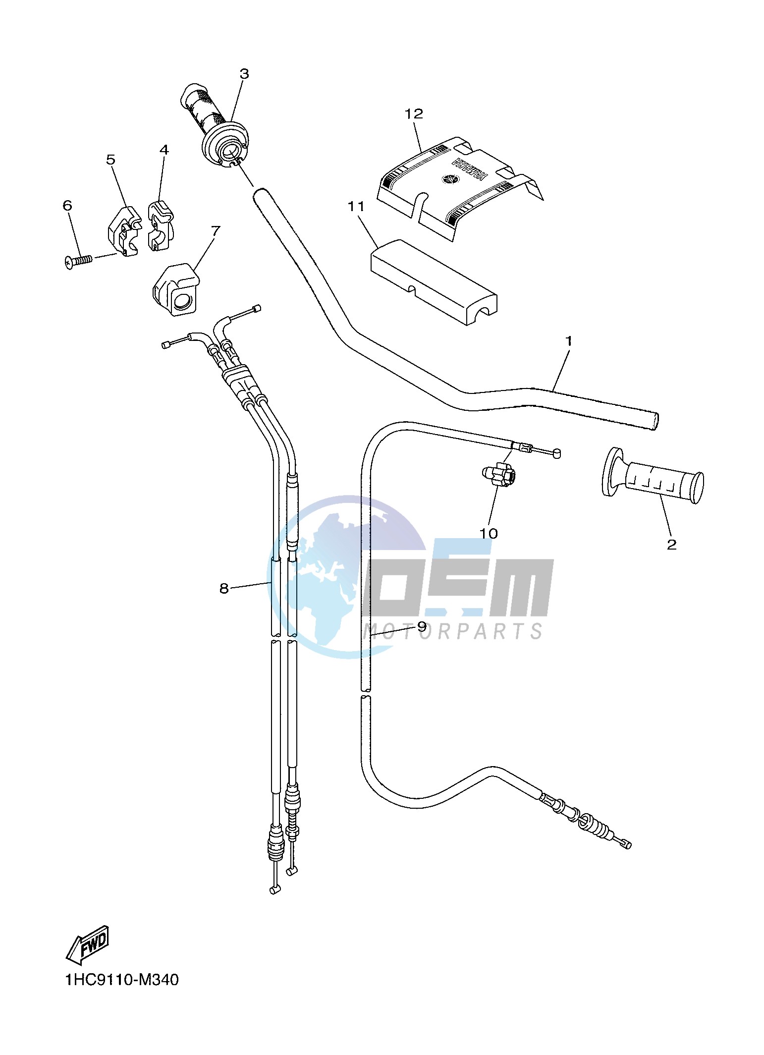 STEERING HANDLE & CABLE