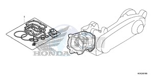 SH125SG SH300A UK - (E) drawing GASKET KIT A