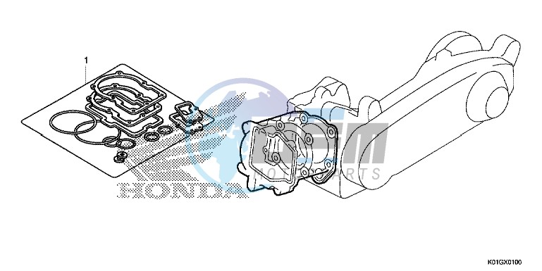 GASKET KIT A