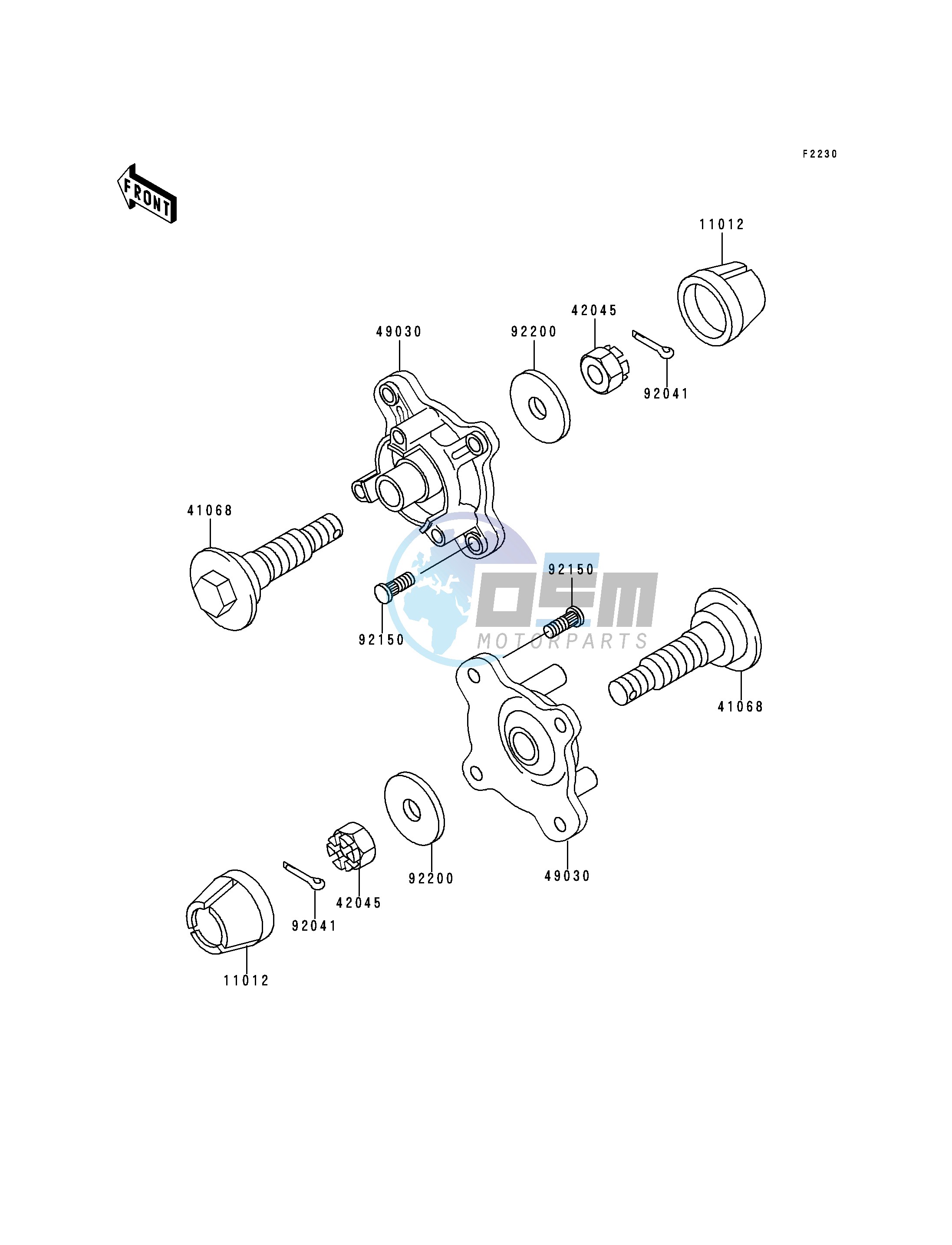 FRONT HUB