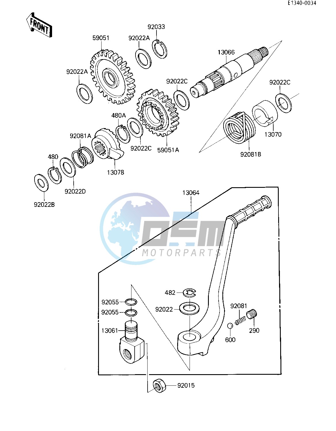 KICKSTARTER MECHANISM