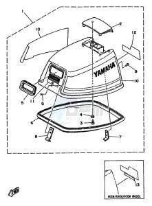 8C drawing FAIRING-UPPER