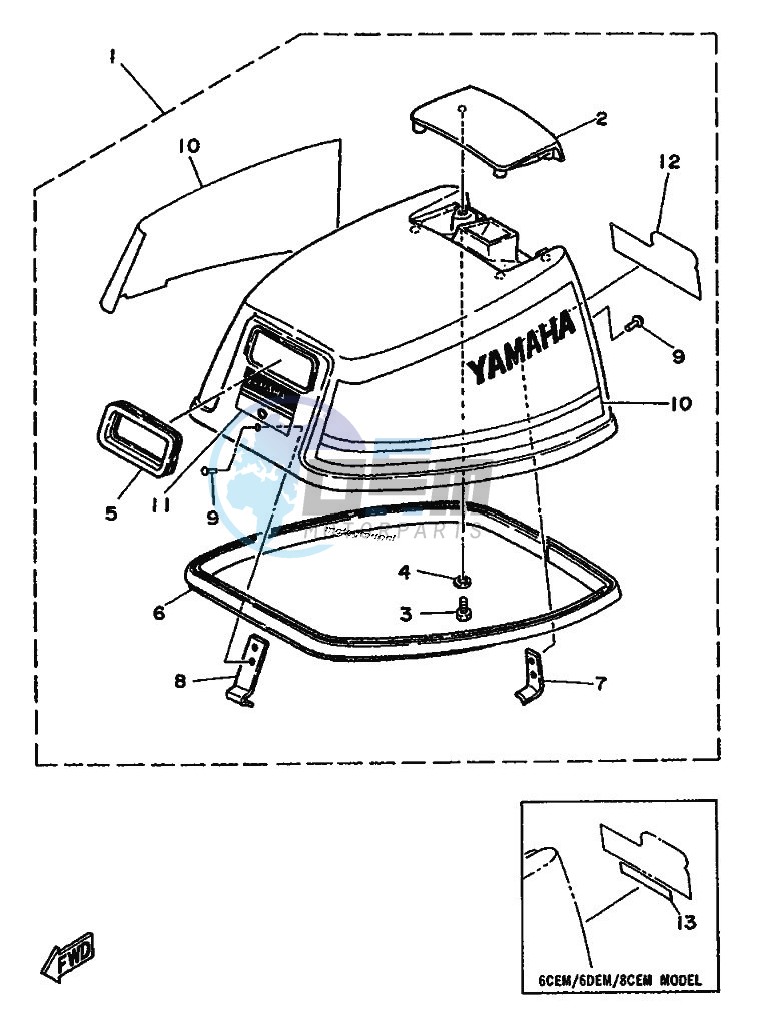 FAIRING-UPPER