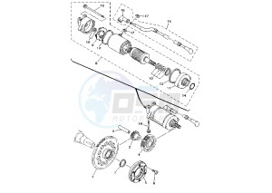 TDM 850 drawing STARTER