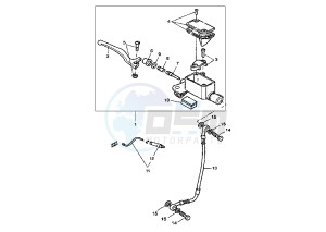 BW'S ORIGINAL EURO2 50 drawing FRONT MASTER CYLINDER