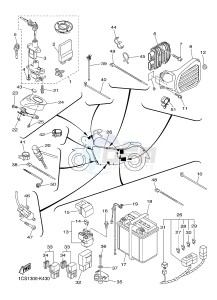 XVS1300A MIDNIGHT STAR (1CS4) drawing ELECTRICAL 2