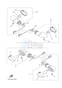 MT07A MT-07 ABS 700 (1XBC) drawing FLASHER LIGHT