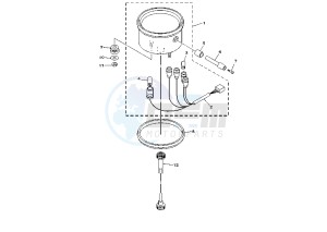 XVS A DRAG STAR CLASSIC 650 drawing METER