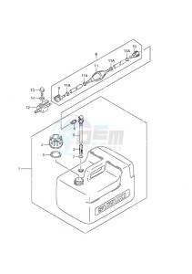 DF 6 drawing Fuel Tank