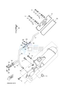 CW50N BOOSTER (2B7L 2B7M) drawing EXHAUST