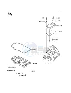 W800 EJ800ADF GB XX (EU ME A(FRICA) drawing Breather Cover/Oil Pan