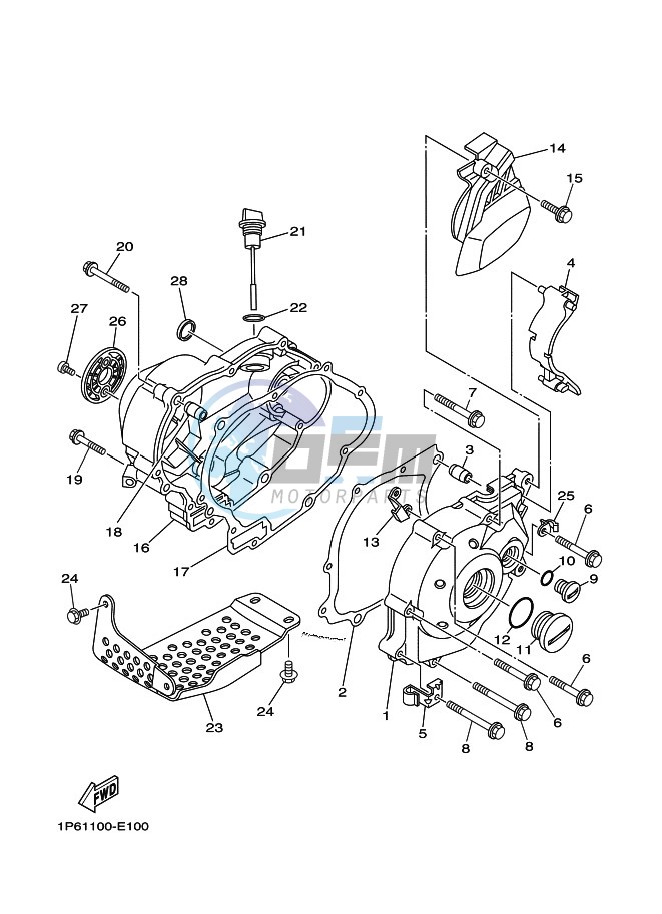 CRANKCASE COVER 1