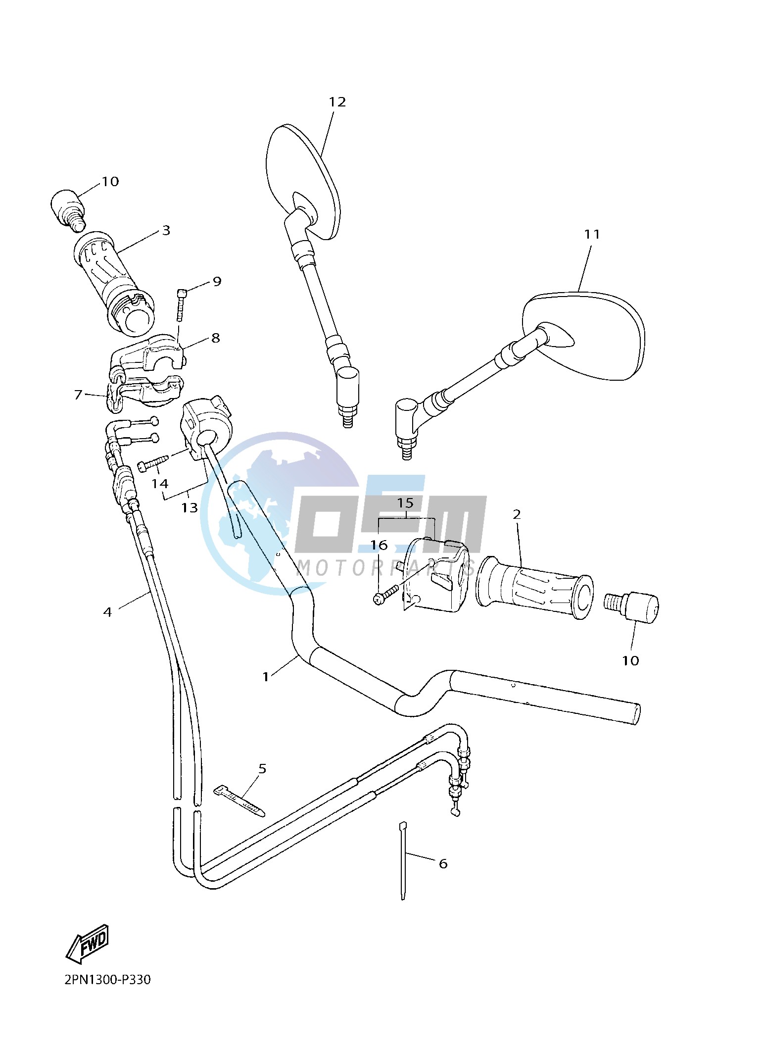 STEERING HANDLE & CABLE