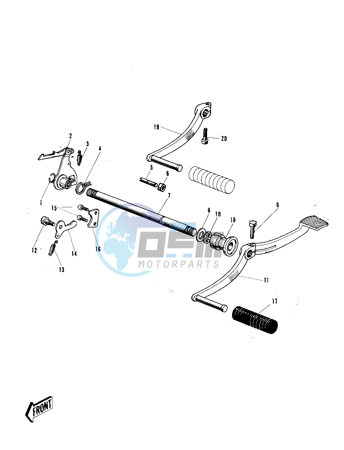 GEAR CHANGE MECHANISM