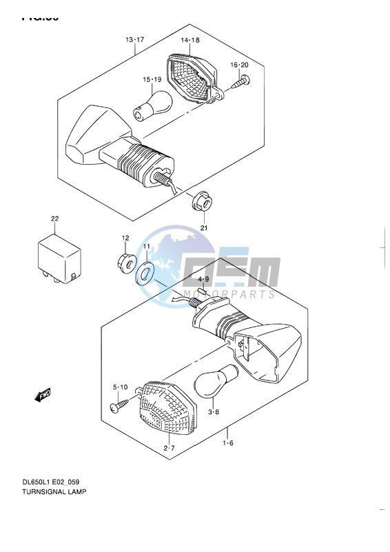 TURNSIGNAL LAMP