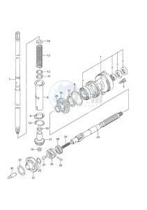 DF 25 drawing Drive Shaft