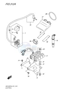 GSX-1250F ABS EU drawing ELECTRICAL