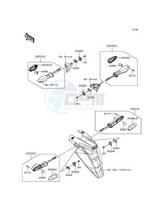 ER-6N_ABS ER650FCF XX (EU ME A(FRICA) drawing Turn Signals