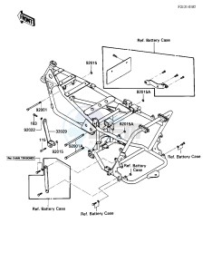 KLT 200 C [KLT200] (C2) | DIFFIRENTIAL AXLE [KLT200] drawing FRAME FITTINGS