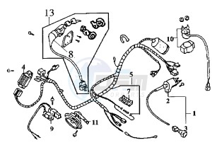 NEW DUKE - 125 cc drawing ELECTRICAL DEVICES