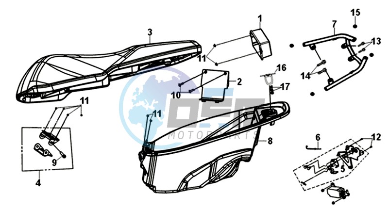 BUDDTSEAT - HELMET BOX - CARRIER