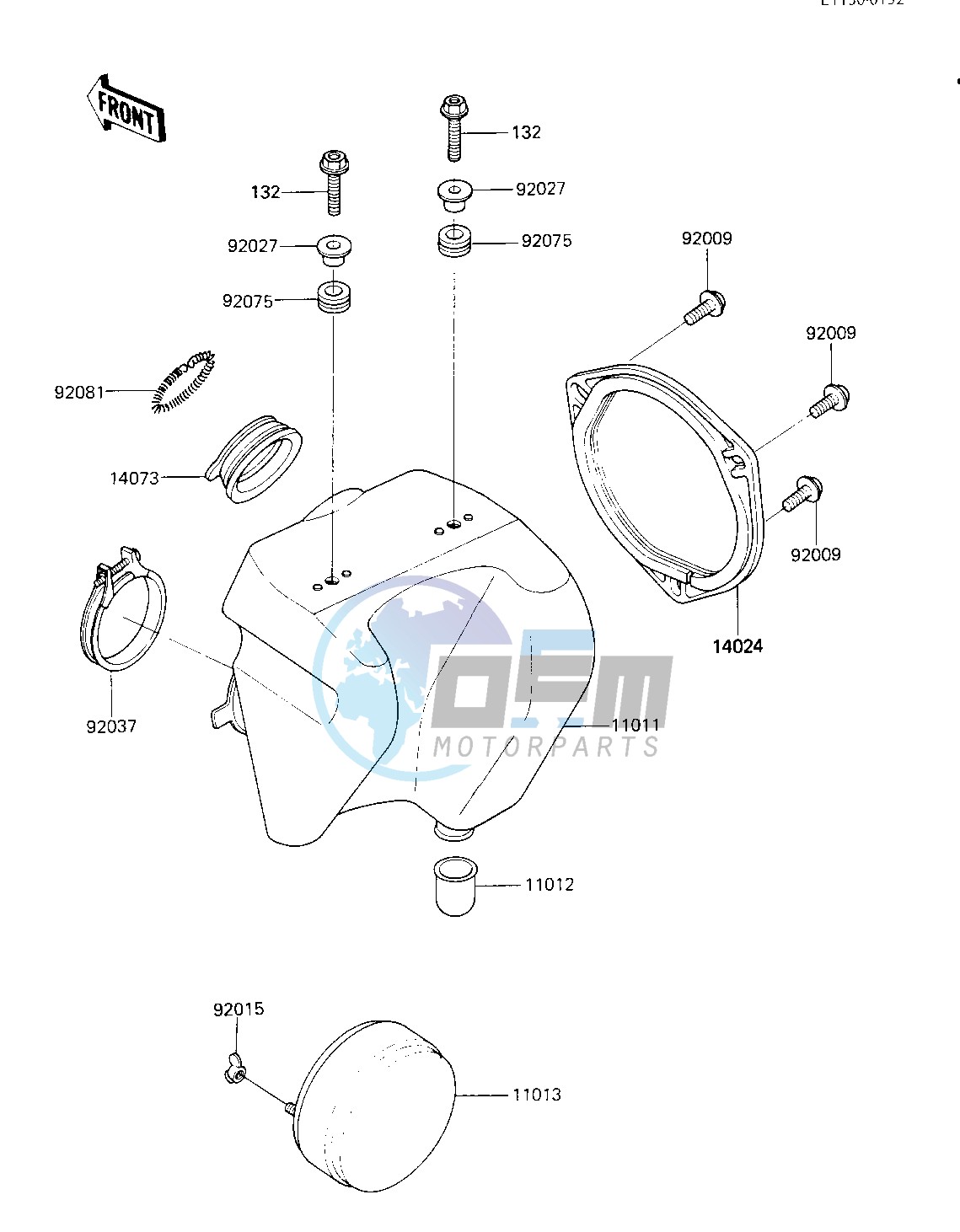 AIR CLEANER -- 84 A1- -