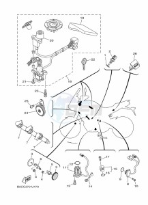 TRACER 900 MTT850 (B5CC) drawing ELECTRICAL 2