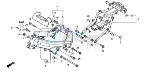 VFR800A drawing FRAME BODY