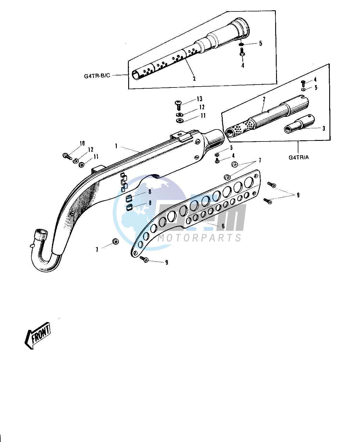 MUFFLER -- 70-73- -