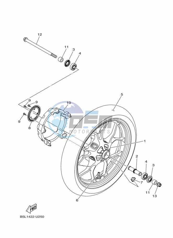 FRONT WHEEL