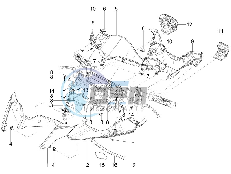 Anti-percolation system