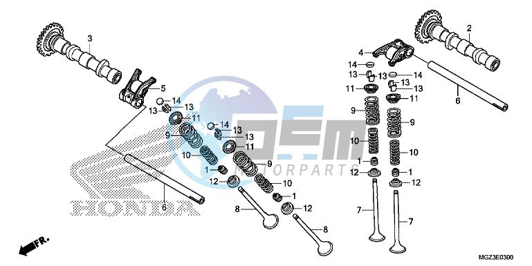 CAMSHAFT/VALVE