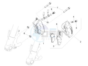 TUONO 1100 V4 RR E4 ABS (EMEA, LATAM) drawing Front brake caliper