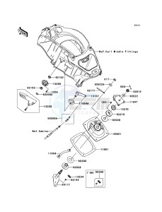 JET SKI ULTRA LX JT1500G9F EU drawing Handle Pole