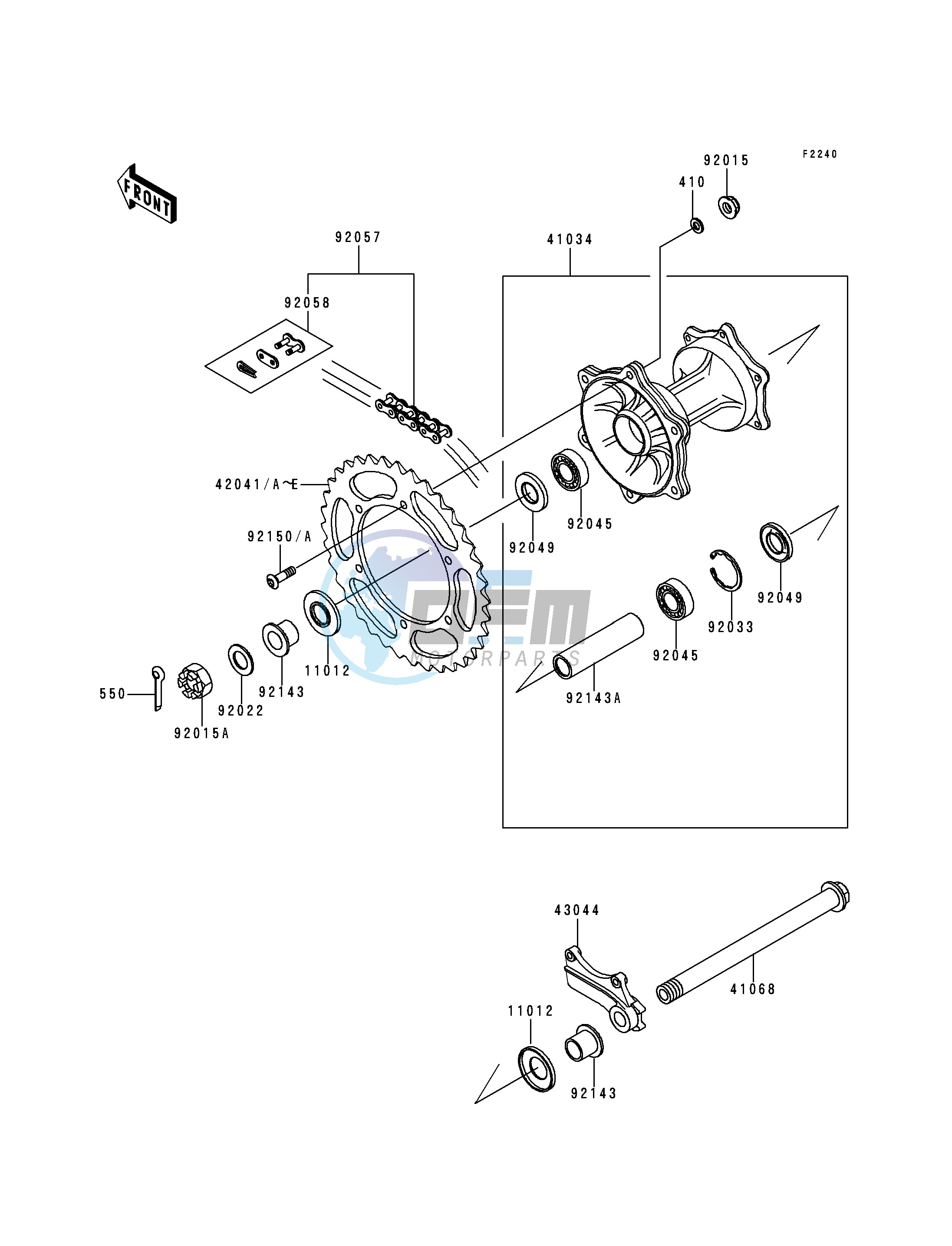 REAR HUB