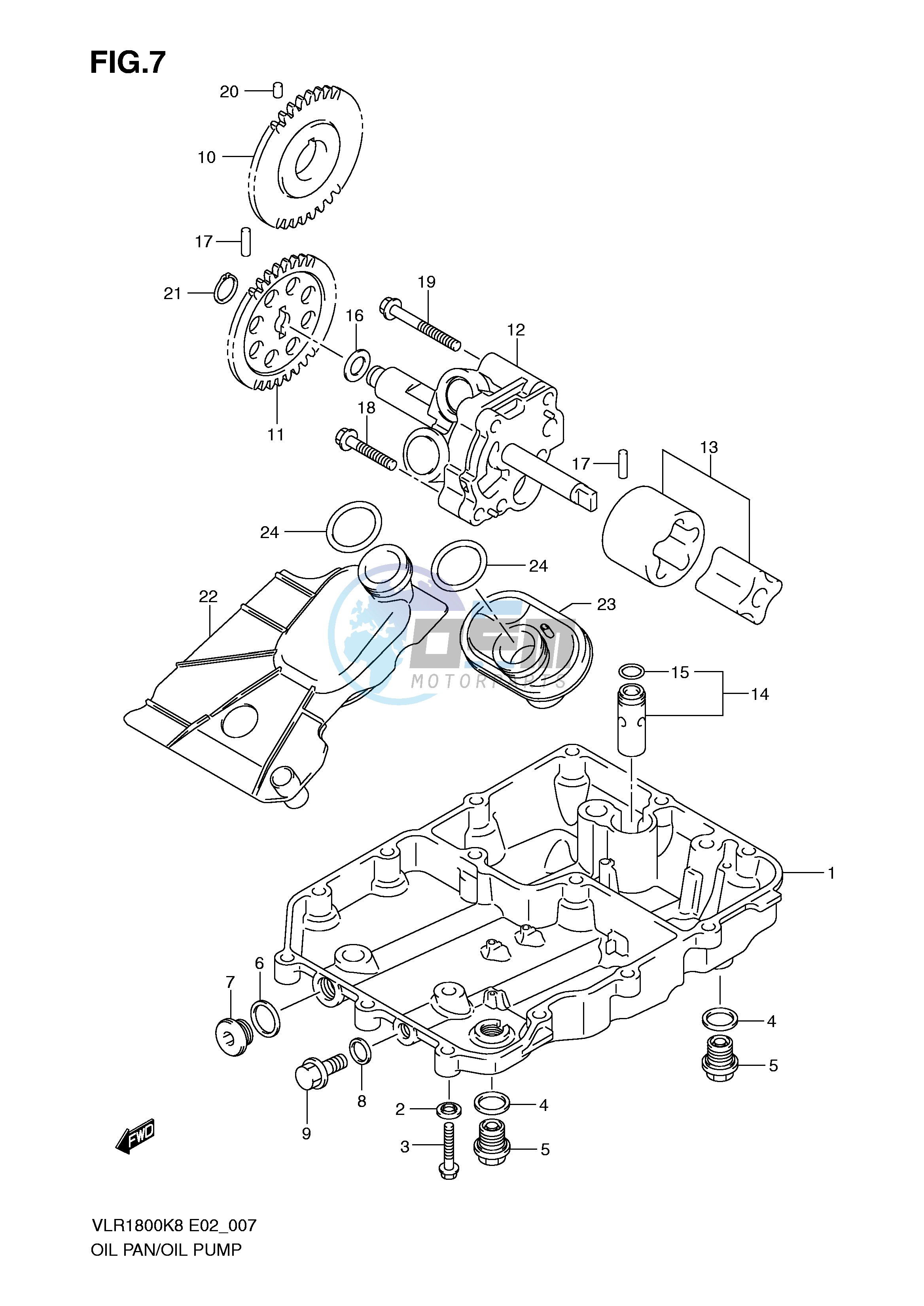 OIL PAN - OIL PUMP