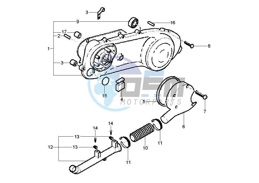 Clutch cover